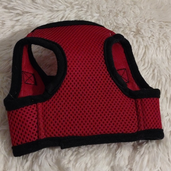 Simply Wag Red/blk XS Dog Harness - Picture 6 of 7